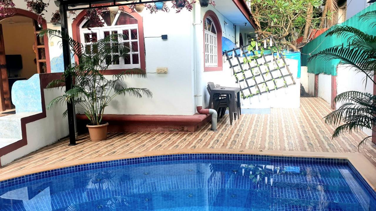 Gr Stays - 3Bhk Private Villa In Calangute With Private Jacuzzi Pool Экстерьер фото